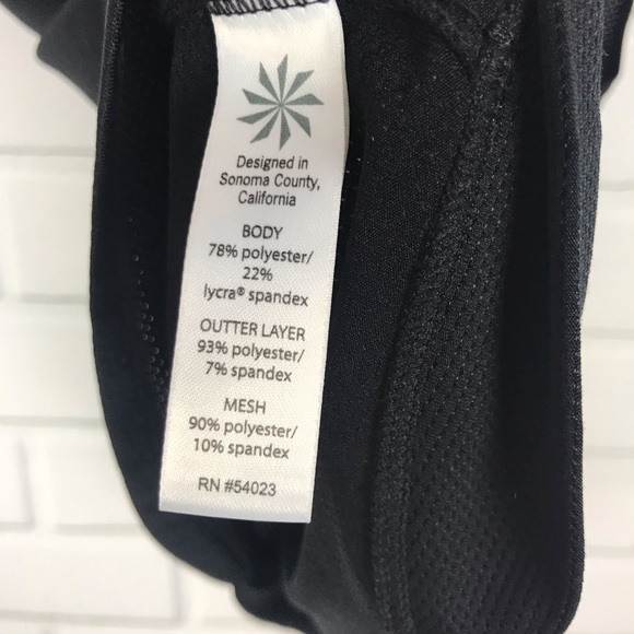 Athleta gel mesh black supercharged tank size extra small - Picture 8 of 8